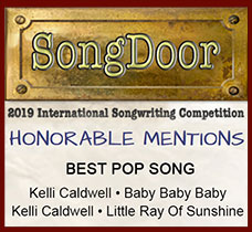 2019 SongDoor Contest Honorable Mentions - Best Pop Song - Kelli Caldwell